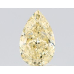 Diament o barwie fantazyjnej szlif gruszkowy, 1.52ct, VS1, Fancy Light Yellow, GIA 6521708858