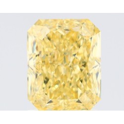 Diament o barwie fantazyjnej radiant, 1.69ct, VS1, Fancy Intense Yellow, GIA 7521734156