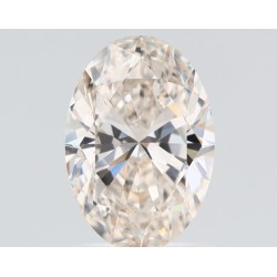 Diament o barwie fantazyjnej szlif owalny, 1.22ct, VS1, Faint Brown, GIA 2536367416