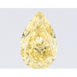 Diament o barwie fantazyjnej szlif gruszkowy, 1.64ct, VS1, Fancy Yellow, GIA 7518493729