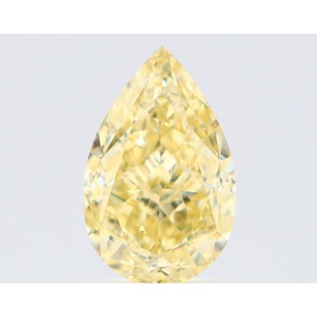 Diament o barwie fantazyjnej szlif gruszkowy, 1.64ct, VS1, Fancy Yellow, GIA 7518493729