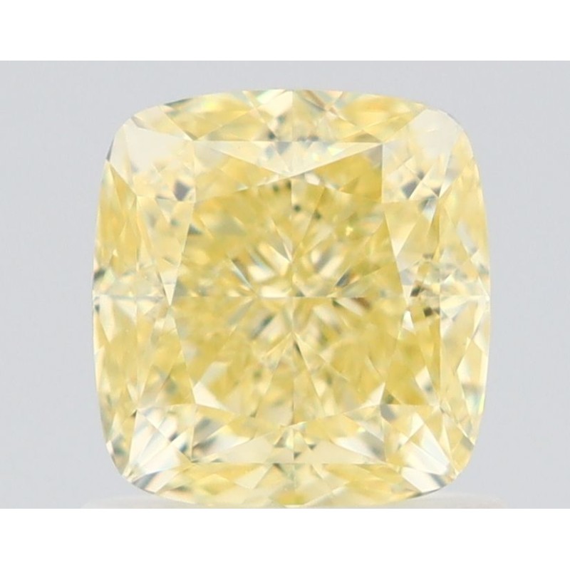Diament o barwie fantazyjnej szlif poduszkowy modyfikowany, 1.17ct, VS1, Fancy Yellow, GIA 1503824885