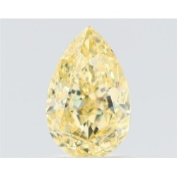 Diament o barwie fantazyjnej szlif gruszkowy, 1.15ct, VS1, Fancy Yellow, GIA 1232719843