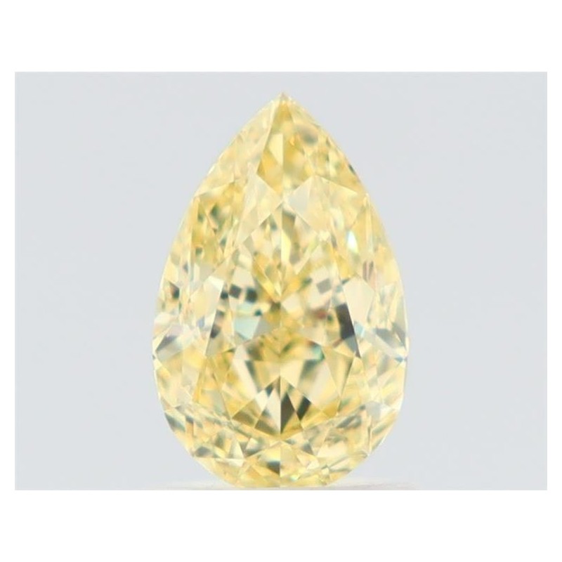 Diament o barwie fantazyjnej szlif gruszkowy, 1.15ct, VS1, Fancy Yellow, GIA 1232719843