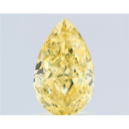Diament o barwie fantazyjnej szlif gruszkowy, 1.15ct, VS2, Fancy Intense Yellow, GIA 1232628728