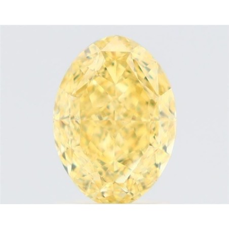 Diament o barwie fantazyjnej szlif owalny, 1.74ct, VS2, Fancy Intense Yellow, GIA 1539355966