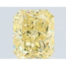 Diament o barwie fantazyjnej radiant, 1.01ct, VS2, Fancy Yellow, GIA 2537242320