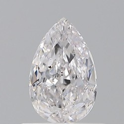 Diament o barwie fantazyjnej szlif gruszkowy, 0.7ct, SI2, Faint Pink, GIA 2231776704