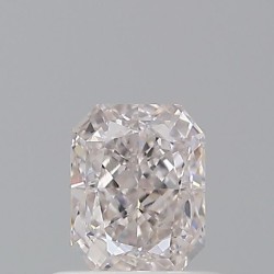 Diament o barwie fantazyjnej radiant, 0.62ct, VS2, Very Light Pink, GIA 6237776710