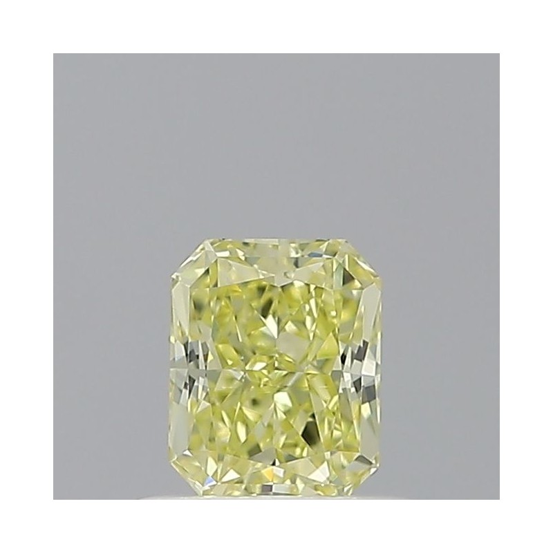 Diament o barwie fantazyjnej radiant, 0.53ct, VVS1, Fancy Yellow, GIA 1236758355