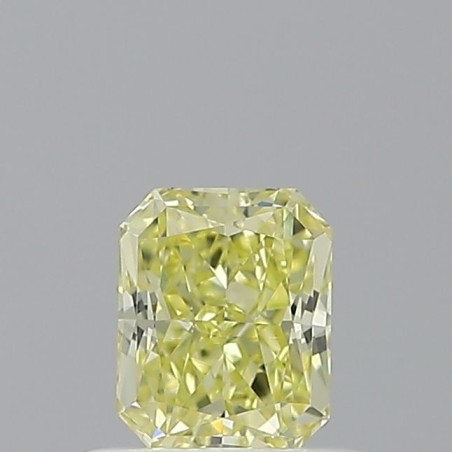 Diament o barwie fantazyjnej radiant, 0.53ct, VVS1, Fancy Yellow, GIA 1236758355