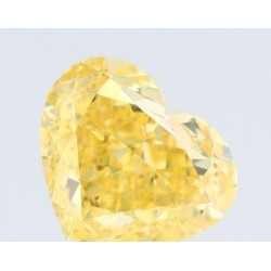 Diament o barwie fantazyjnej serce, 1.02ct, VS2, Fancy Intense Yellow, GIA 5513395243