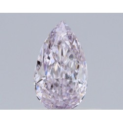 Diament o barwie fantazyjnej szlif gruszkowy, 0.4ct, VS2, Faint Pink, GIA 1232512626