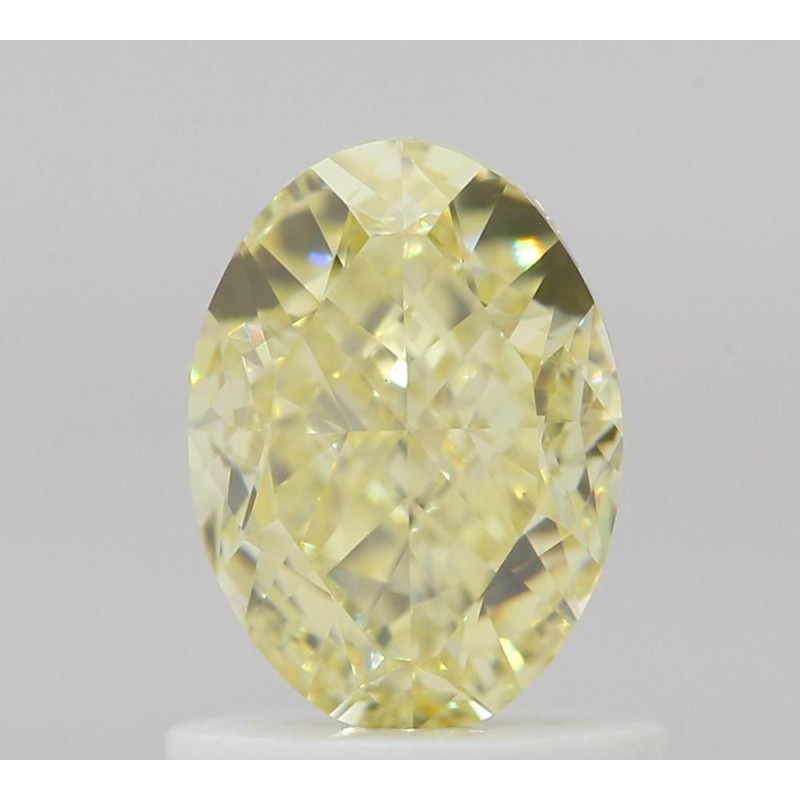 Diament o barwie fantazyjnej szlif owalny, 1.12ct, VS2, Fancy Yellow, GIA 2536173916