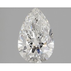 Diament laboratoryjny bezbarwny szlif gruszkowy, 2.02ct, VVS2, E, IGI LG747524909