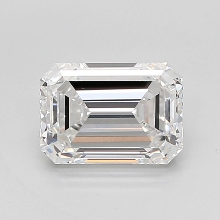 Diament laboratoryjny bezbarwny szlif szmaragdowy, 2.51ct, VVS2, D, IGI LG739599351