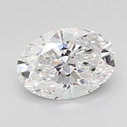Diament laboratoryjny bezbarwny szlif owalny, 1.54ct, VVS2, D, IGI LG737555245