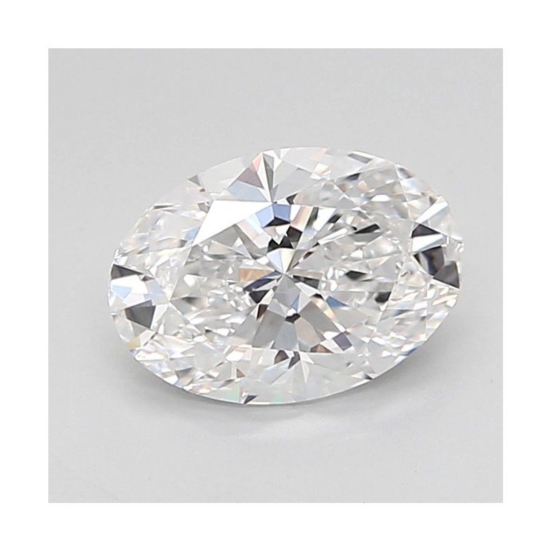 Diament laboratoryjny bezbarwny szlif owalny, 1.54ct, VVS2, D, IGI LG737555245