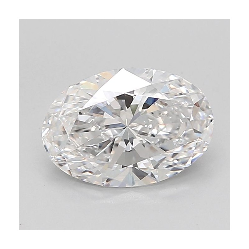 Diament laboratoryjny bezbarwny szlif owalny, 1.55ct, VVS2, D, IGI LG737555524