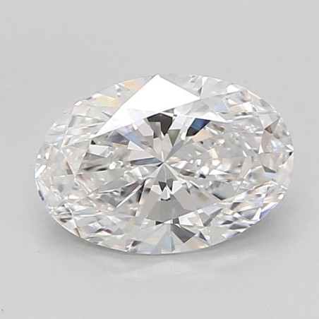 Diament laboratoryjny bezbarwny szlif owalny, 1.55ct, VVS2, D, IGI LG737555524