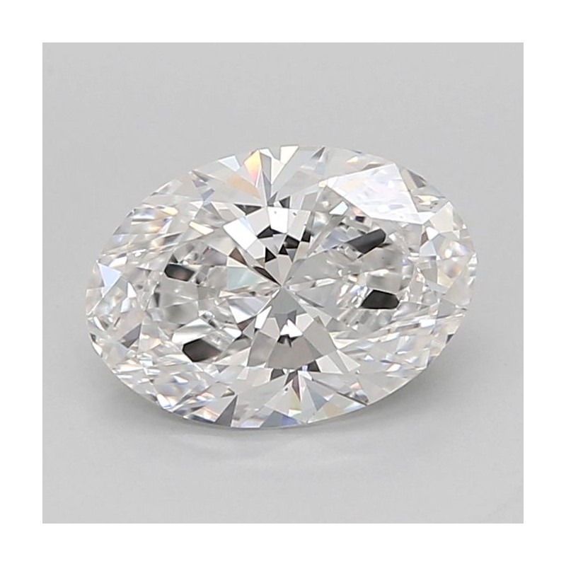 Diament laboratoryjny bezbarwny szlif owalny, 1.55ct, VVS2, D, IGI LG737555204 Diament laboratoryjny bezbarwny szlif owalny, 1.55ct, VVS2, D, IGI LG737555204