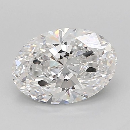 Diament laboratoryjny bezbarwny szlif owalny, 1.55ct, VVS2, D, IGI LG737555204