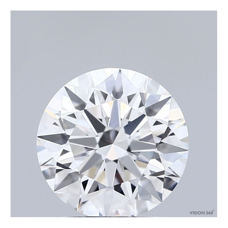 Diament laboratoryjny bezbarwny szlif okrągły, 2.01ct, VVS2, E, IGI LG735594394