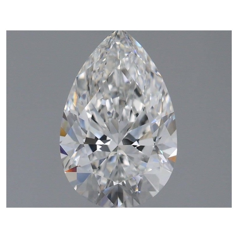 Diament laboratoryjny bezbarwny szlif gruszkowy, 1.52ct, VVS2, F, IGI LG530295634