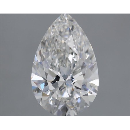 Diament laboratoryjny bezbarwny szlif gruszkowy, 1.58ct, VVS2, E, IGI LG719534011