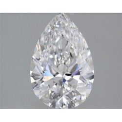 Diament laboratoryjny bezbarwny szlif gruszkowy, 1.55ct, VVS2, D, IGI LG711518434