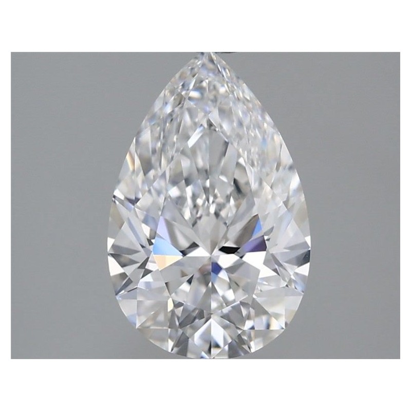 Diament laboratoryjny bezbarwny szlif gruszkowy, 1.55ct, VVS2, D, IGI LG711518434