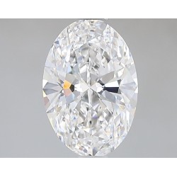 Diament laboratoryjny bezbarwny szlif owalny, 1.59ct, VVS2, D, IGI LG752551581