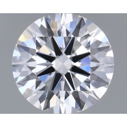 Diament laboratoryjny bezbarwny szlif okrągły, 0.72ct, VVS2, D, IGI LG712531393