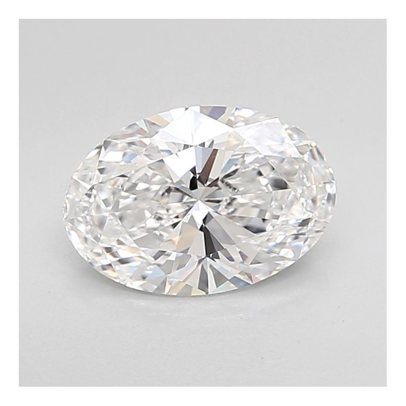 Diament laboratoryjny bezbarwny szlif owalny, 1.38ct, VVS1, D, IGI LG733535020