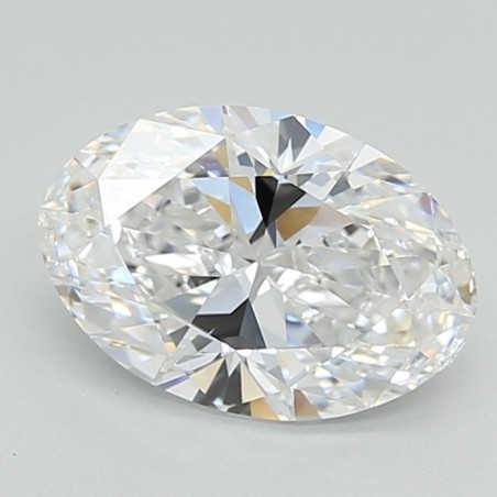 Diament laboratoryjny bezbarwny szlif owalny, 2.58ct, VVS1, D, GIA 7536647880