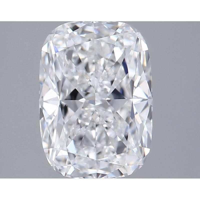 Diament laboratoryjny bezbarwny szlif poduszkowy brylantowy, 2.03ct, VVS1, E, GIA 7538657279