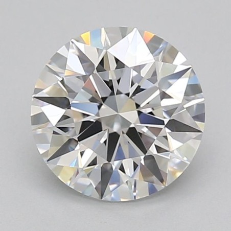 Diament laboratoryjny bezbarwny szlif okrągły, 2.02ct, IF, D, IGI LG743563335