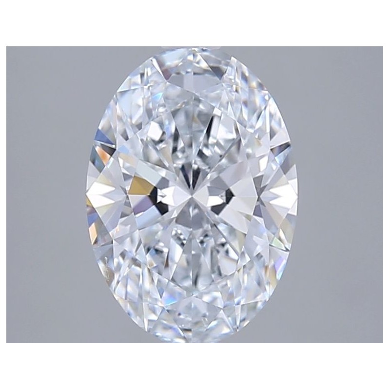 Diament laboratoryjny bezbarwny szlif owalny, 2ct, VVS1, F, IGI LG733509445