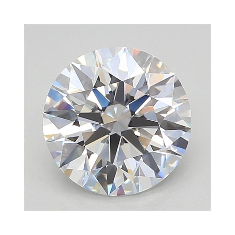 Diament laboratoryjny bezbarwny szlif okrągły, 2ct, VVS1, D, GIA 5533655340