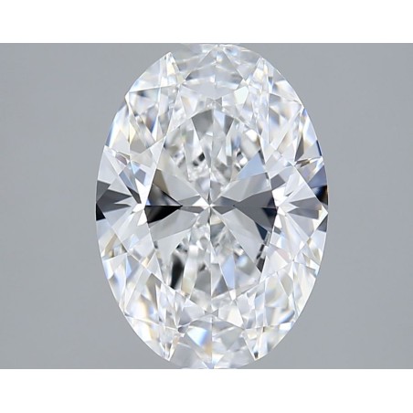 Diament laboratoryjny bezbarwny szlif owalny, 2.52ct, VVS2, D, IGI LG739578978