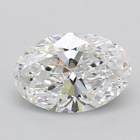 Diament laboratoryjny bezbarwny szlif owalny, 1.66ct, VVS1, D, IGI LG739578586