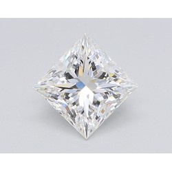 Diament laboratoryjny bezbarwny szlif princess, 1.29ct, VVS2, F, IGI LG618495307