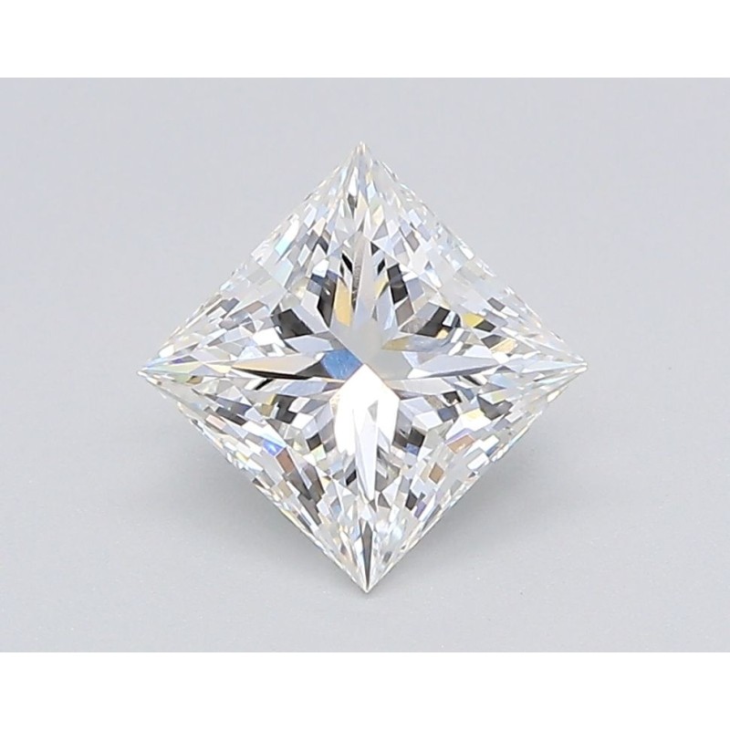 Diament laboratoryjny bezbarwny szlif princess, 1.29ct, VVS2, F, IGI LG618495307