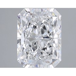 Diament laboratoryjny bezbarwny radiant, 2.04ct, VVS2, D, IGI LG743578578