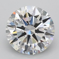 Diament laboratoryjny bezbarwny szlif okrągły, 3ct, IF, D, IGI LG743580387