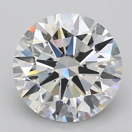 Diament laboratoryjny bezbarwny szlif okrągły, 3ct, IF, D, IGI LG743580387