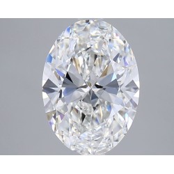 Diament laboratoryjny bezbarwny szlif owalny, 2.19ct, VVS1, F, IGI LG743580925