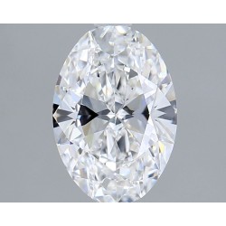 Diament laboratoryjny bezbarwny szlif owalny, 1.51ct, VVS1, D, IGI LG733510439