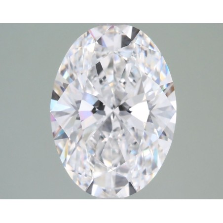 Diament laboratoryjny bezbarwny szlif owalny, 2.51ct, VVS2, D, IGI LG739580049