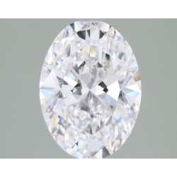 Diament laboratoryjny bezbarwny szlif owalny, 2.03ct, VVS2, D, IGI LG739574245